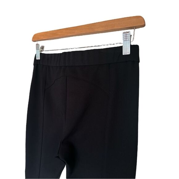 Tory Burch Sport Ponte Flared Black Pull-up Pants Size Small - Picture 4 of 10